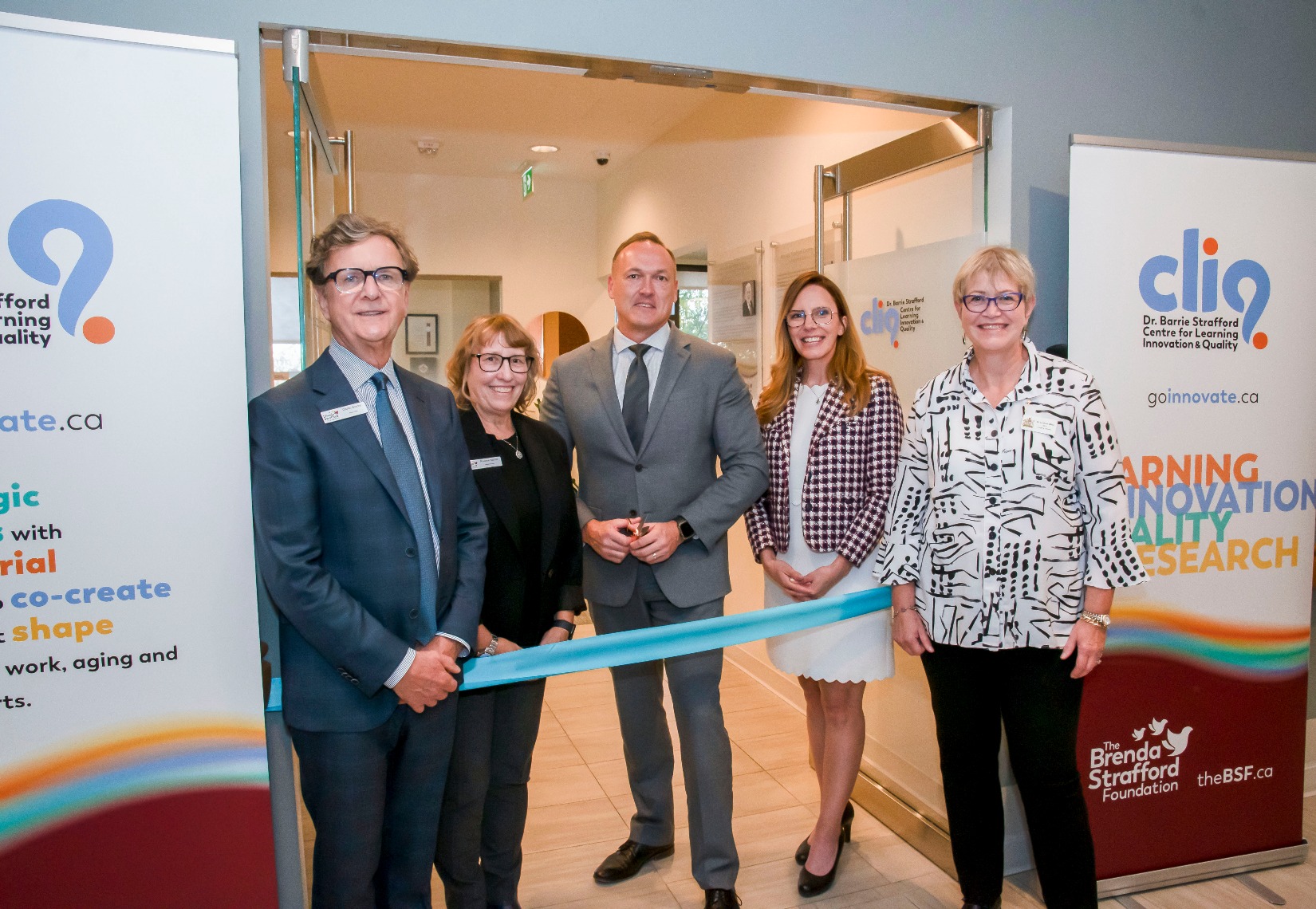 Launch of the Dr. Barrie Strafford Centre for Learning, Innovation and Quality